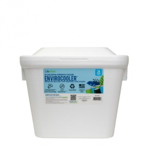 Styrofoam Cooler w/lid - 28 Qt